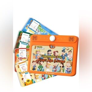 Think Academy Learning Pad for 5+, Age-Optimized Screen-Free Educational System